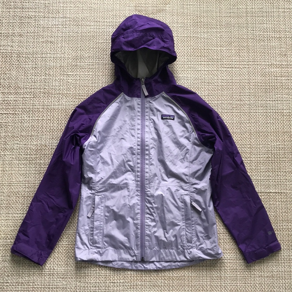 Patagonia H2No Rain Jacket (girls' size L)